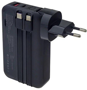 PERFEO (PF_E1604) - 10000 mah , черный Зарядное устройство