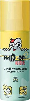 NADZOR Спрей от комаров детский, 100 мл, DET001N Спрей от комаров детский