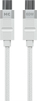 MORE CHOICE (4620202555007) K87aa 2м USB 3.0A PD60W для Type-C Type-C- 2м , белый Кабель