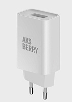 AKSBERRY (6900221590011) T40 QC30 (белый) СЗУ