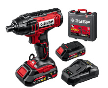 ЗУБР ГВЛ-255-22 18В, 2аккум., кейс Винтоверт