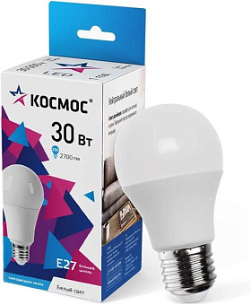 КОСМОС LkecLED30wA70E2745 белый Лампа светодиодная
