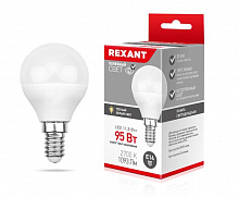 REXANT (604-041) (GL) 11,5 ВТ E14 1093 ЛМ 2700 K Лампа светодиодная