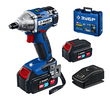 ЗУБР GB-250-42 20В, 2аккум., бесщеточный Бесщеточный гайковерт
