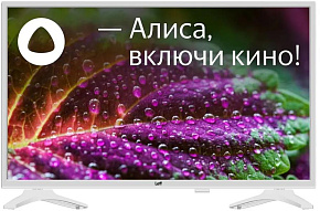 LEFF 43F691T FHD SMART TV Салют Телевизор 43" DLED FHD WHITE SALUT SMART 43F691T LEFF