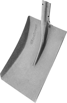 СИБРТЕХ Лопата совковая, 225х295, углубленная, рессорная сталь, 0,7 кг, без черенка// 61323 Лопата