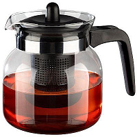 MALLONY Чайник заварочный, Altamarea, объём: 1100 мл, с пластиковым фильтром/крышкой/ручкой (910135) Чайники заварочные
