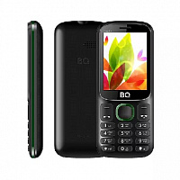 BQ 2440 Step L+ Black/Green Телефон мобильный