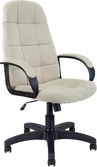 ЯРКРЕСЛА Кресло Кр45 ТГ ПЛАСТ SR23 (ткань светло-серая) КомпьютерноеОфисное кресло