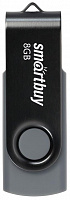 SMARTBUY (SB008GB2TWK) UFD 2.0 008GB Twist Black черный USB-флэш