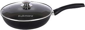 KUKMARA с242а а/пр литая 24см стекл/кр Сковорода KUKMARA с242а а/пр литая 24см стекл/кр