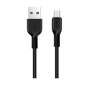 HOCO (6957531068945) X20 USB (m)-microUSB (m) 3.0м - черный ИНТЕРФЕЙСНЫЙ КАБЕЛЬ HOCO (6957531068945) X20 USB (m)-microUSB (m) 3.0м - черный
