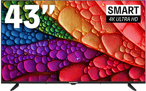 SOUNDMAX SM-LED43M04SU(черный)