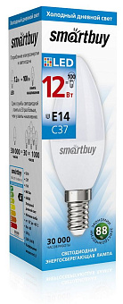 SMARTBUY (SBL-C37-12-60K-E14) 12W/6000/14 Лампа