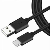 PERFEO (U4707) USB A вилка - Type-C вилка, 2A, черный, 2 м, Type-C TWO Кабель PERFEO (U4707) USB A вилка - Type-C вилка, 2A, черный, 2 м, Type-C TWO