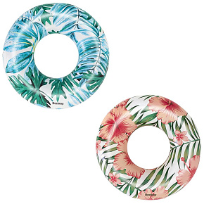 BESTWAY Круг для плавания Tropical Palms 119 см Bestway (Арт. 36237) Круг для плавания