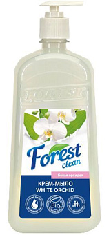 FOREST CLEAN Крем-мыло "Белая орхидея" 1 л Мыло FOREST CLEAN Крем-мыло "Белая орхидея" 1 л