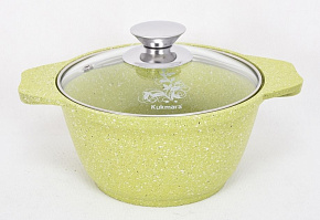 KUKMARA к11tsl а/пр литая 1,0л стекл/кр Trendy style lime Кастрюля KUKMARA к11tsl а/пр литая 1,0л стекл/кр Trendy style lime