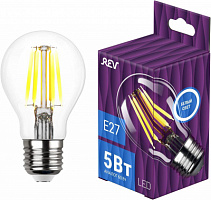 REV 32481 2 А60 5Вт E27 4000K Лампа filament
