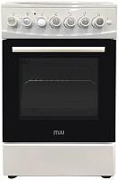 MIU UNO 51S белая Плита газоэлектрическая