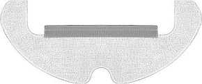 DREAME Сменная салфетка Mop Pad D10s Plus (RMB2) Сменная салфетка