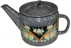 ЛЫСЬВА 2707/4РкЭ Красава эмал 1,0л с рис Чайник ЛЫСЬВА 2707/4РкЭ Красава эмал 1,0л с рис