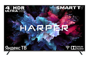 HARPER 75U750TS UHD 4K SMART TV безрамочный LED-телевизор