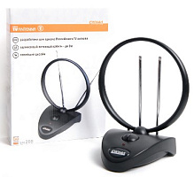 СИГНАЛ SAI-208 DVB-T2/ДМВ+МВ, активная Антенна комнатная