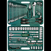 JONNESWAY S04H624101SA (S04H624101SA18) универсальный 1/4", 1/2"DR, 101 предмет Набор инструмента
