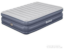 BESTWAY Матрас надувной Tritech QuadComfort Queen со встроенным электронасосом 203x152x51 см 67925 Надувные кровати, матрасы,кресла