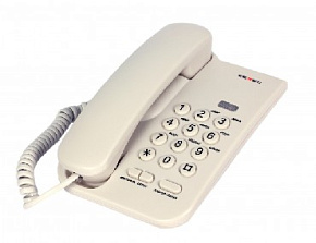 TEXET TX-212 Light Gray Телефон проводной