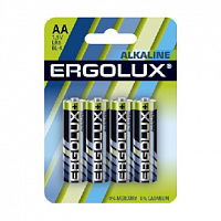 ERGOLUX (11748) LR6 Alkaline BL-4 Элементы питания