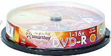 SMARTBUY (SB000128) DVD-R 4, 7GB 16X CB-10 Оптический диск