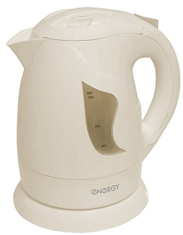 ENERGY E-209 (1л диск) беж Чайник
