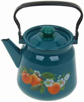 СИБИРСКИЕ ТОВАРЫ С2716.3Б,С2716.Б*106, С2716.Б*75 эмал 3,5л с рис С2716.3Б Бирюзовый, С2716.Б Чайник СИБИРСКИЕ ТОВАРЫ С2716.3Б,С2716.Б*106, С2716.Б*75