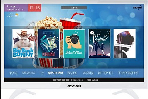 ASANO 24LH7011T HD SMART TV Android белый Телевизор LCD 24" HD WHITE FAMILY SMART 24LH7011T ASANO