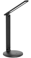 ULTRAFLASH (15173) UF-812 C02 черный (Led, светильник настольный, 7Вт, 4500К, 3 ур.яркости, кожа) светильник