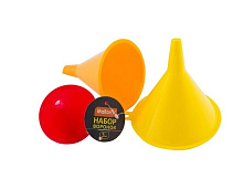 MALLONY Набор воронок 3 шт., FS-1, размер: 11*10,5*10см (985863) Набор воронок