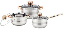 KELLI KL-4739 6 предметов Набор кастрюль KELLI KL-4739 6 предметов