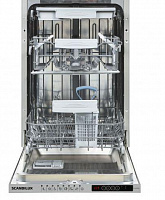 SCANDILUX DWB4322B3 Белый Встраиваемая посудомоечная машина