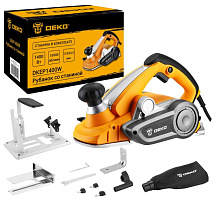 DEKO DKEP1400W со станиной, 1400 Вт, 110 мм 063-4337 Рубанок