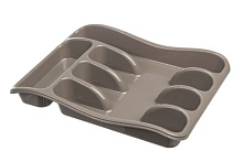 VIOLET Лоток для столовых приборов (капучино) 60119 Пластиковое изделие