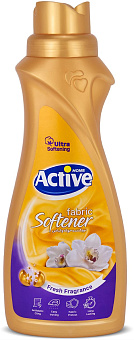ACTIVE Кондиционер для белья "Gold Ваниль" 1000 мл (12/480) (521501047) СРЕДСТВА ДЛЯ СТИРКИ - КОНДИЦИОНЕРЫ