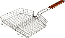 PALISAD Решетка гриль 305 х 235 х 55 мм, объемная, хромированная Camping Решетка