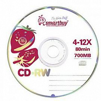 SMARTBUY (SB000039) CD-RW 80MIN 4-12X CB-25 Оптический диск
