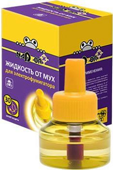 NADZOR Жидкость для фумигатора от мух, 30 мл, FLY145 Жидкость для фумигатора от мух