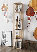 НК-МЕБЕЛЬ STERN стеллаж Т-10 (16 мм) Дуб Сонома 72674933 (1 кор.) Стеллаж