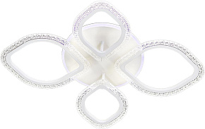 ESCADA 10251/4 LED*70+5W White Люстра потолочная