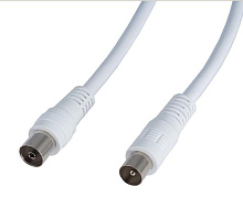 PERFEO (T5001) кабель ТВ вилка - ТВ розетка 1 м (5) Антенный кабель PERFEO (T5001) кабель ТВ вилка - ТВ розетка 1 м (5)