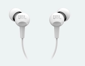 JBL C100SI WHITE (JBLC100SIUWHT) [ПИ] Наушники вкладыши проводные